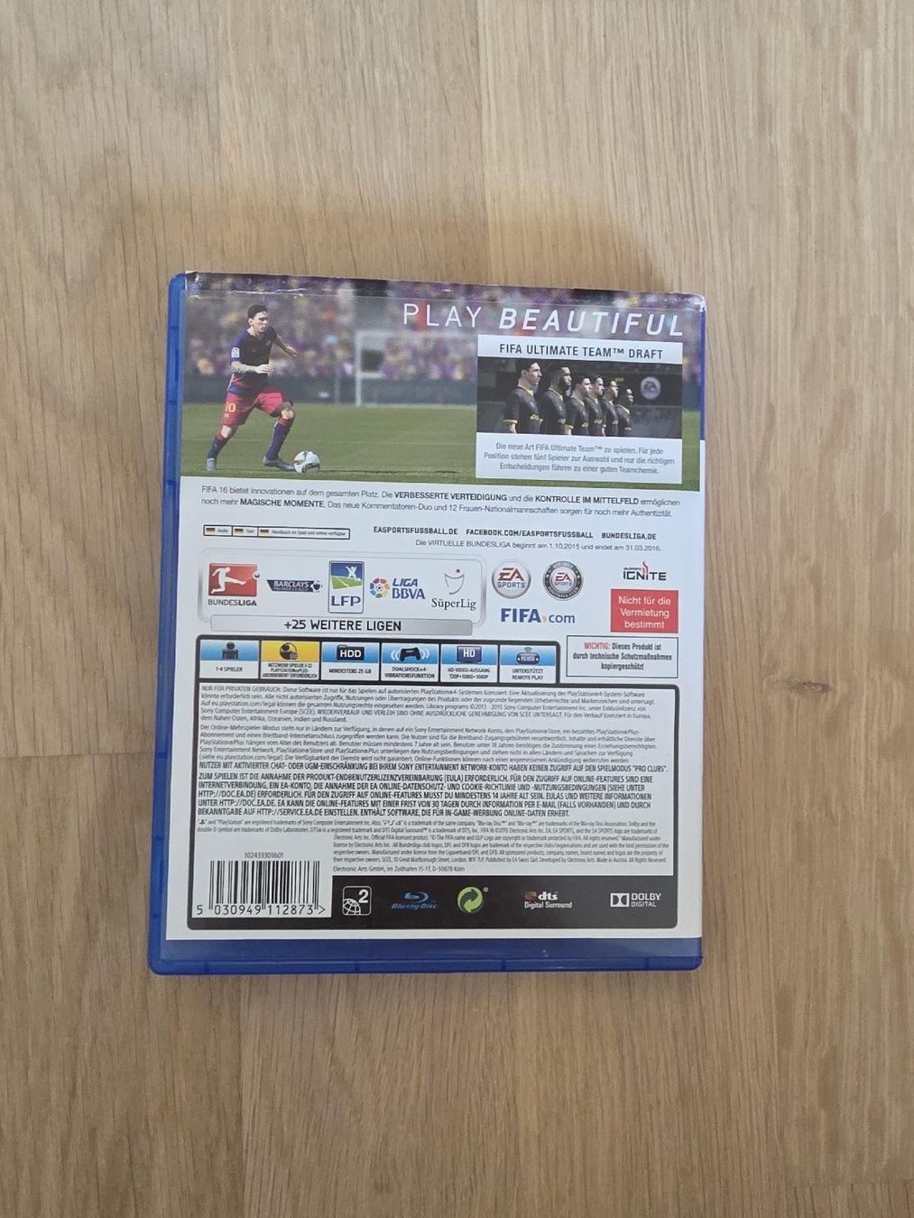 Giochi: PS4 Fifa16 – Usato da Dübendorf venduto da Floh187 1