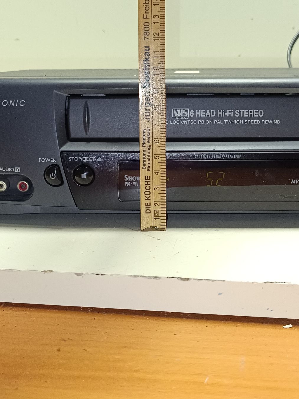 Lettore multimediale & Streamer: Melectronic MVR75 VHS HiFi Stereo(em75) – Usato da Künten venduto da Schnaepplihuus 7