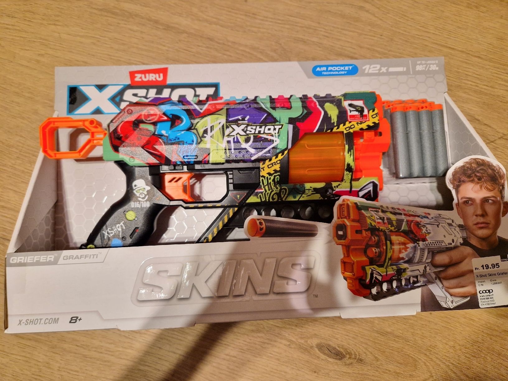 Giocattoli: Neu X Shot Griefer Graffiti – Nuovo e nell'imballaggio originale da Wimmis venduto da traubenq