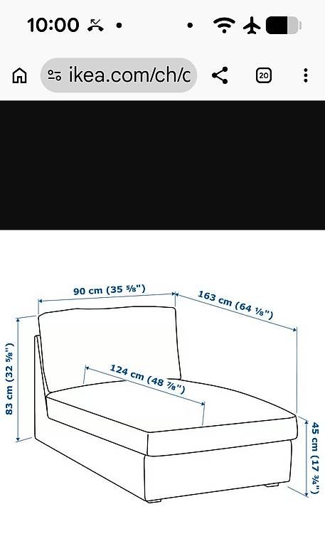 Sofas: RECAMIERE – D'occasion à Alpnach Dorf par lis_626v 1