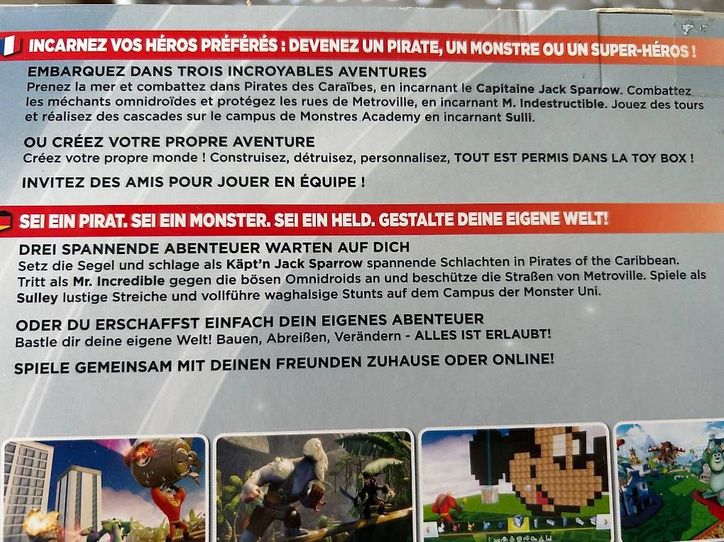 Disney Spiele: Infinity Starter-Set für PS3 von Disney – Neu und originalverpackt aus Therwil von Bienlein4106 1