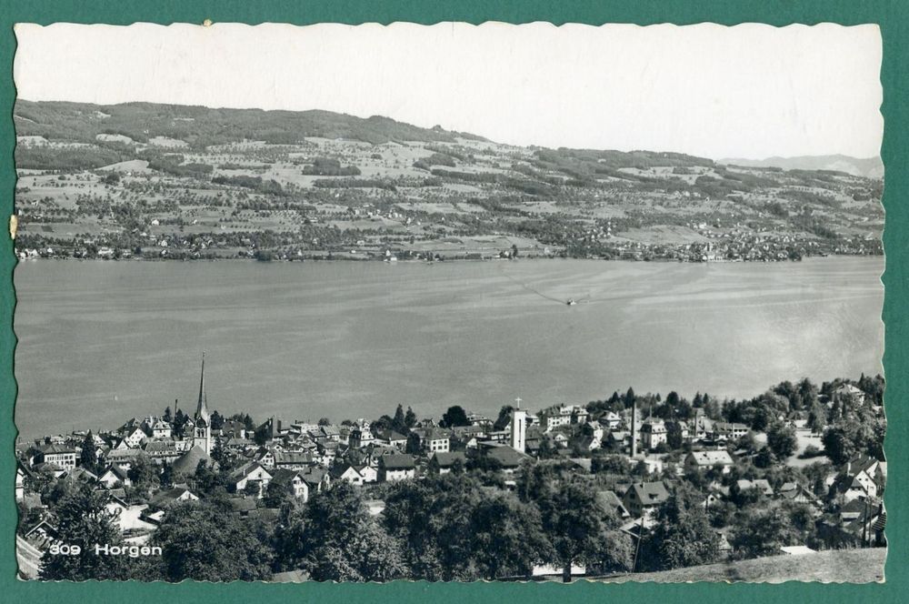 Horgen, Gesamtansicht, 1952 | Kaufen auf Ricardo