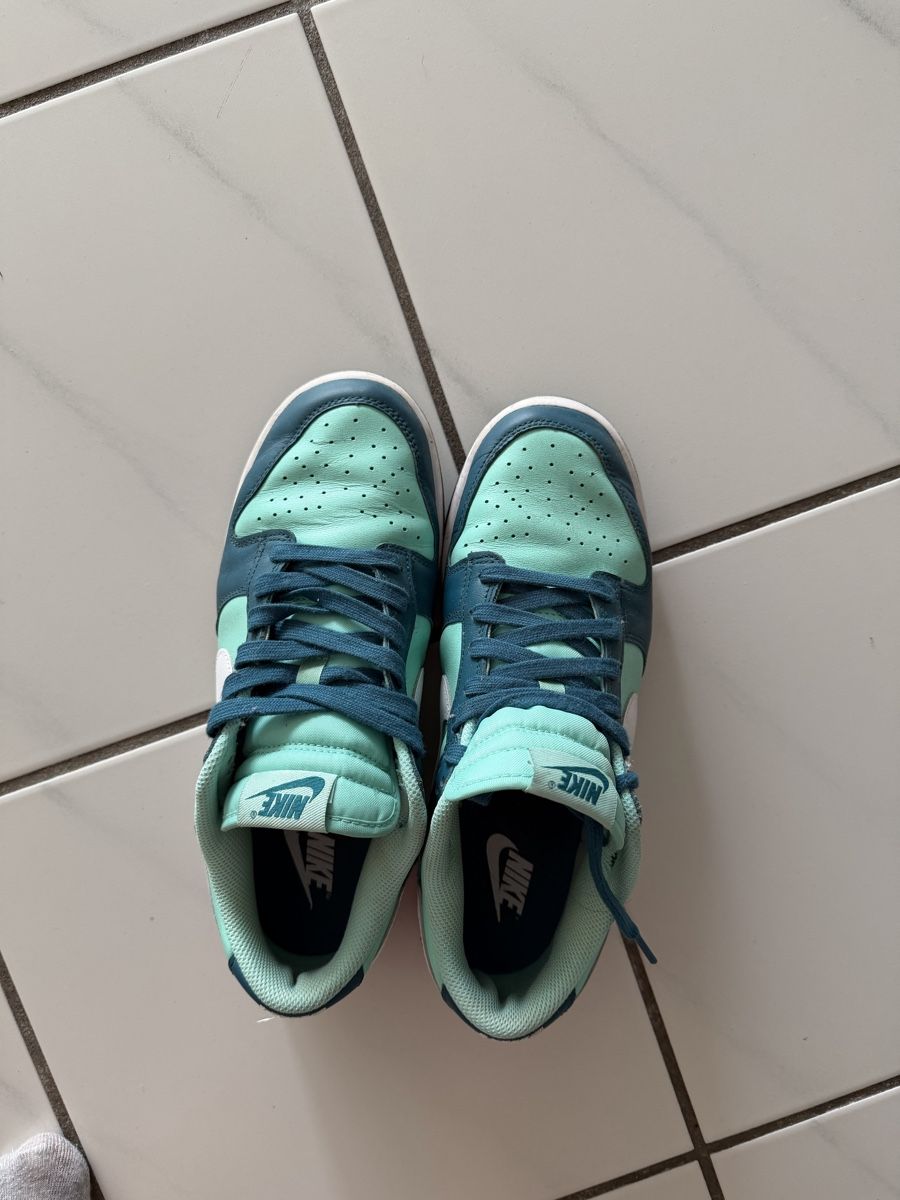Scarpe da donna: Nike Dunk Low türkis-blaue Sneaker, Gr. 40.5 – Usato da Oberglatt ZH venduto da ali_l77m 1