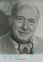 Alf Marholm (1918-2006) Schauspieler - Autogramm