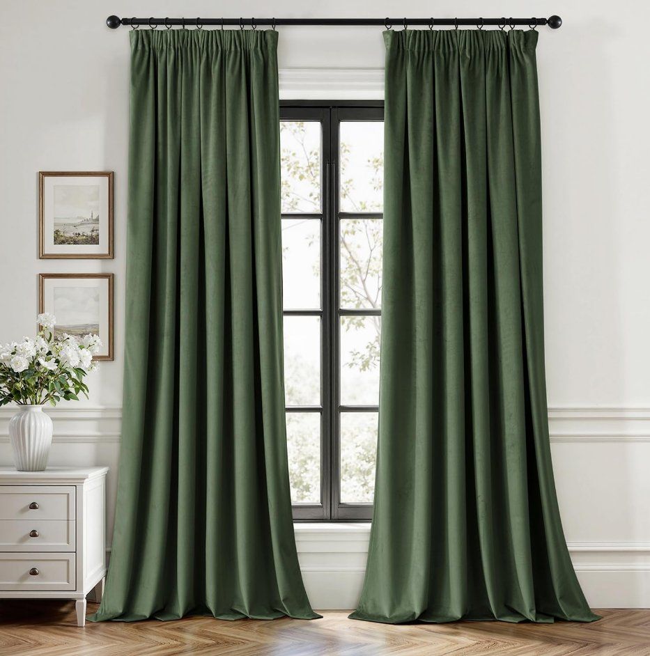 Vorhänge: Samtvorhänge 2er-Set BxH 140x260cm – Neu und originalverpackt aus Adlikon b.Regensdorf von MK-VORHANGSERVICE