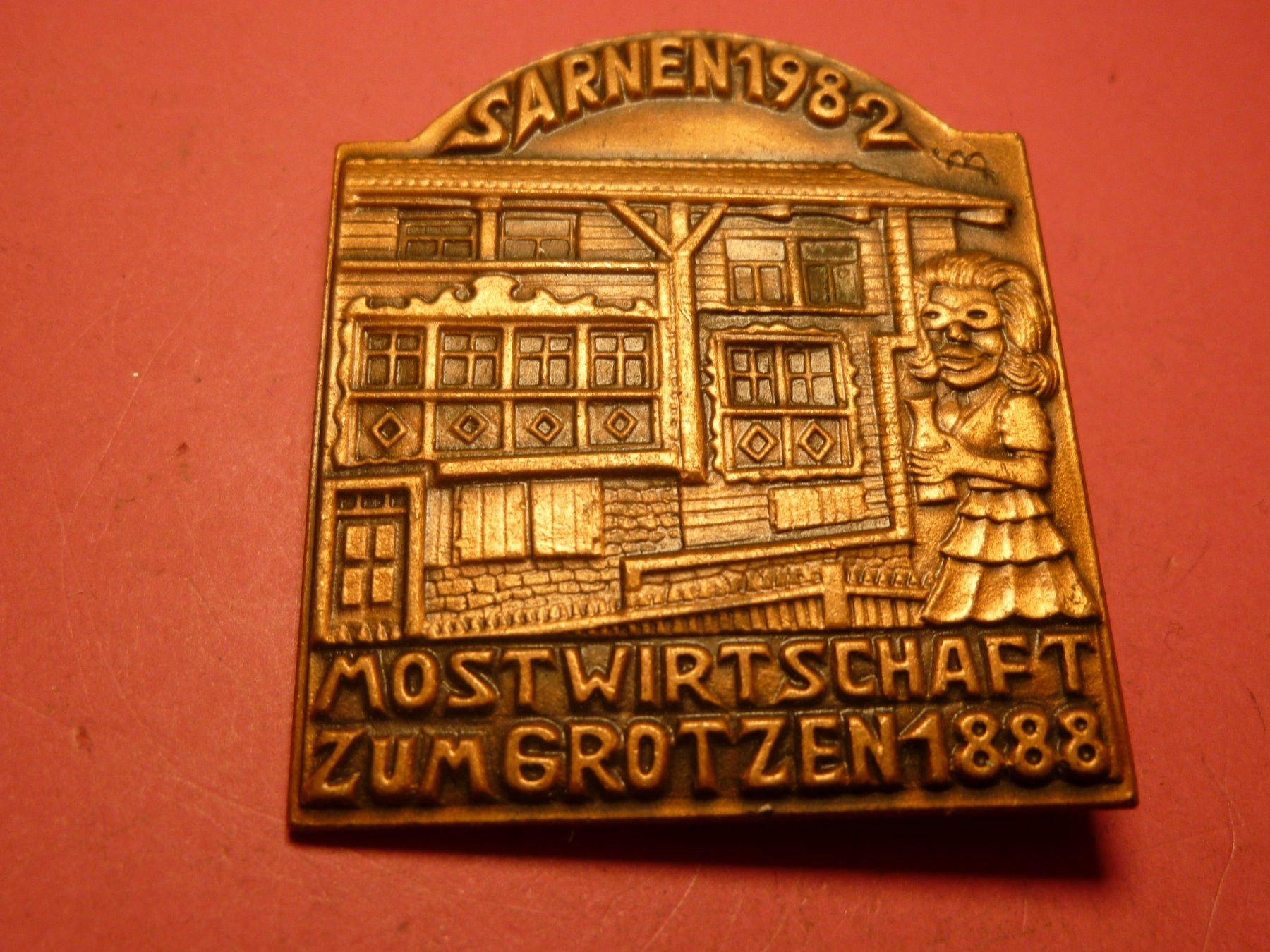Placchette & Badge: SARNEN 1982 BRONZE – Usato da Ried (Muotathal) venduto da Mandarin02