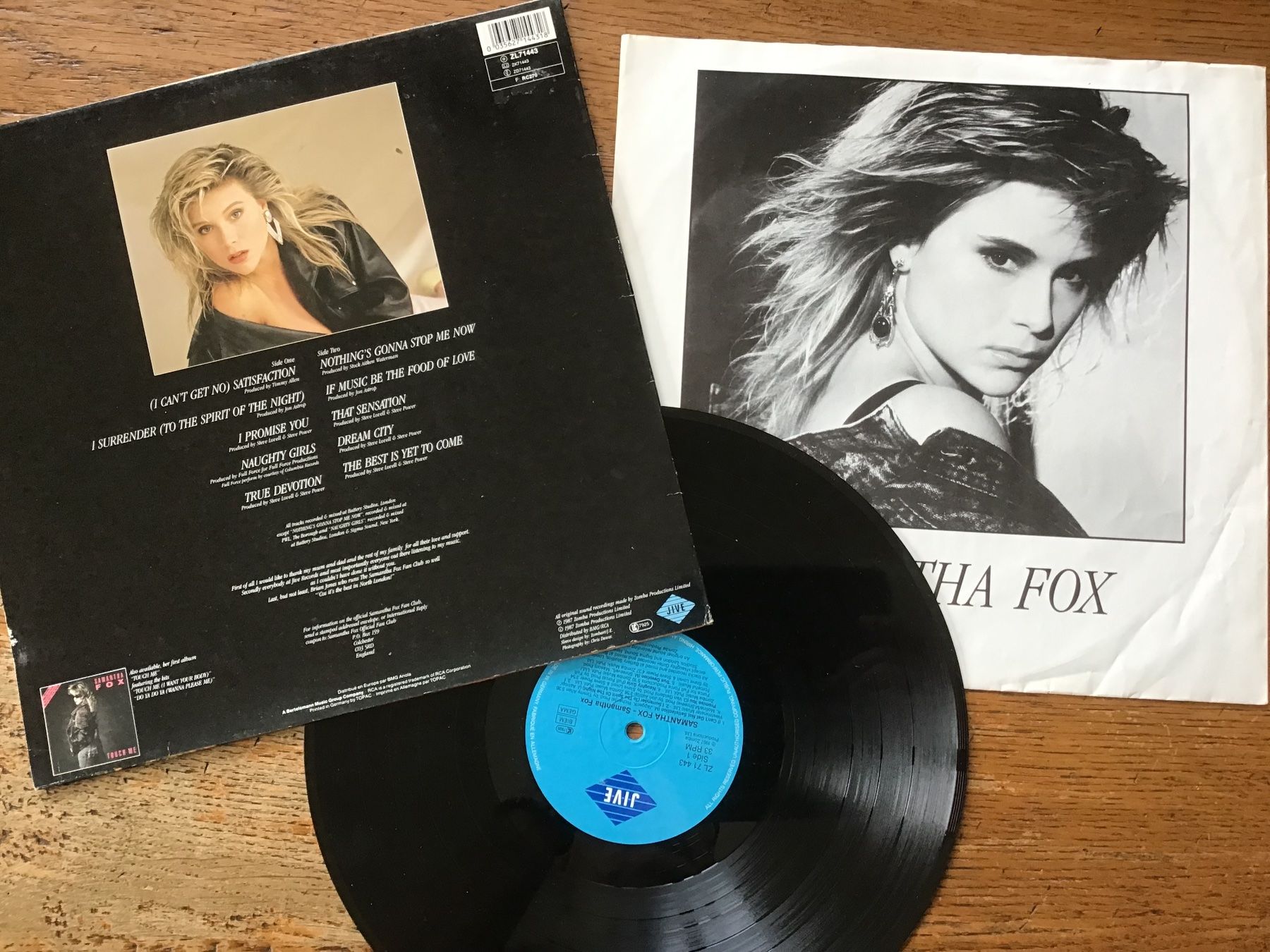 Dischi in vinile: LP Samantha Fox – Usato da Fully venduto da Ruby97 1