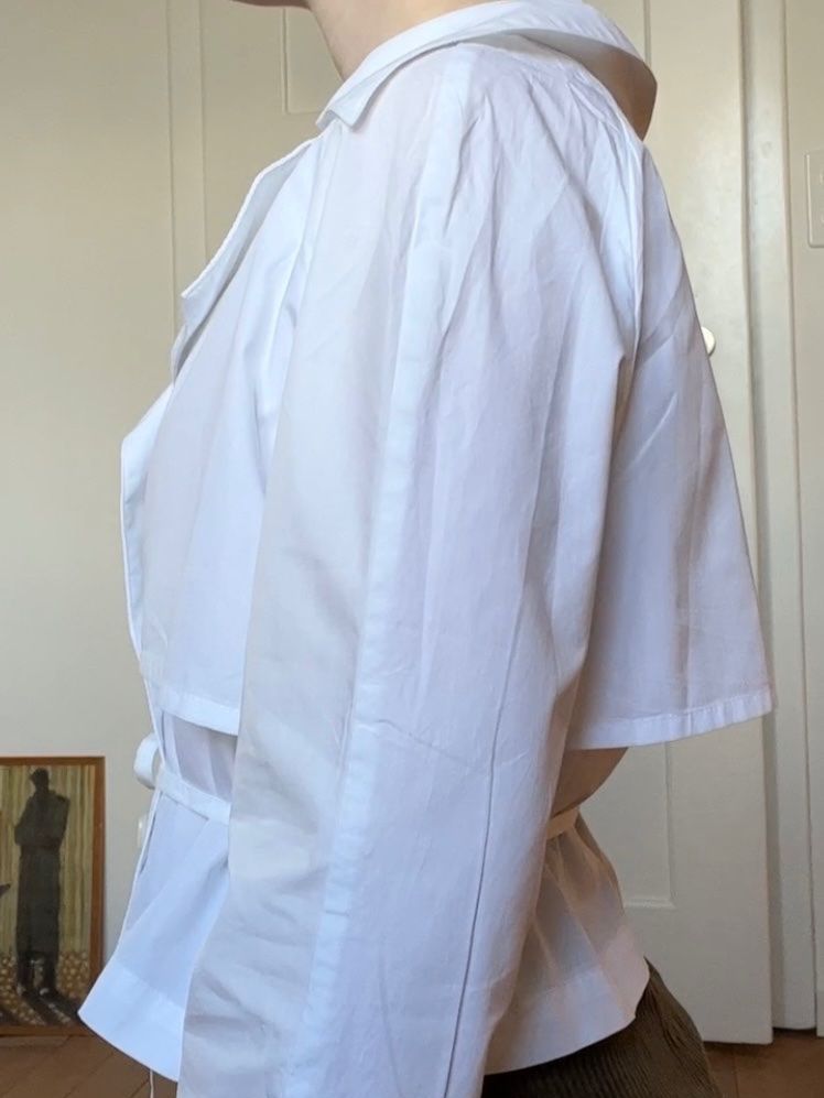 Blusen: Weisse Bluse mit Schnürung 🤍 – Gebraucht aus Wallisellen von Miu_ 2