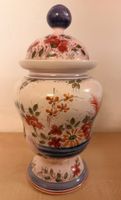 Handbemalte Vintage Deckelvase Poly Schoonhoven NL Keramik