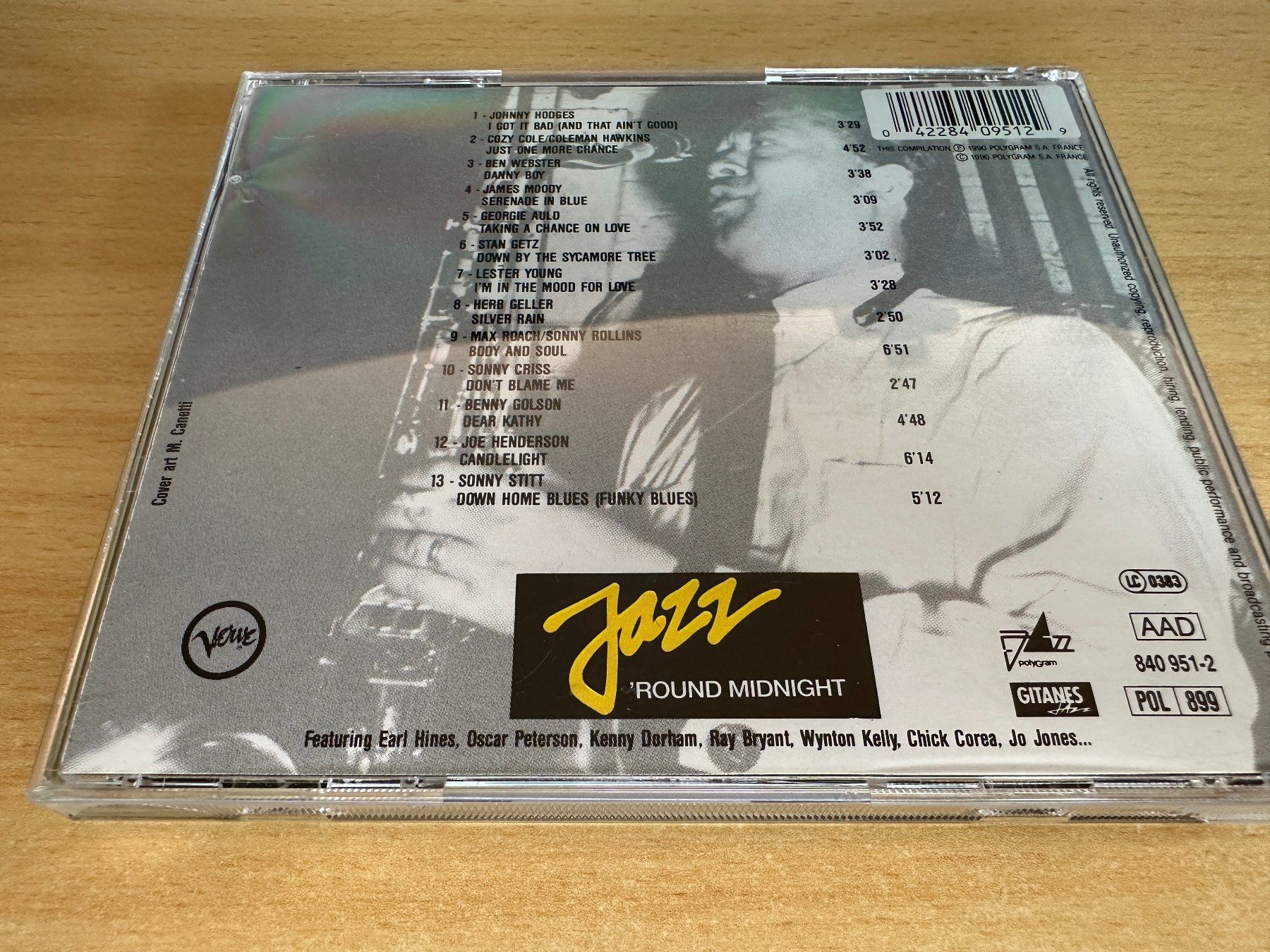 CDs: A1 Various – Jazz 'Round Midnight - Saxophone – Gebraucht aus Rikon im Tösstal von Alpenmutz 1