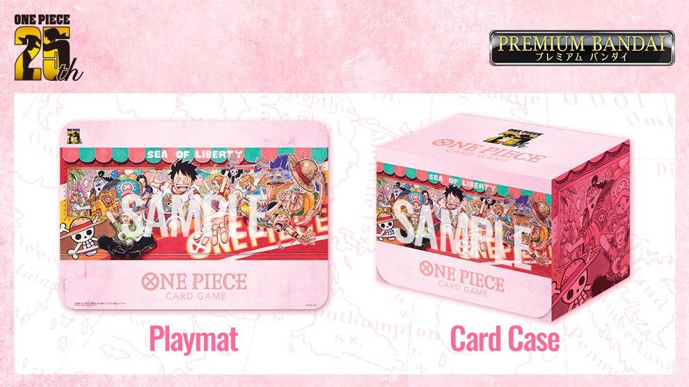 Bandai Sammelbilder & Trading cards: One Piece Playmat & Card Case Set 25th Edition - Sealed – Neu und originalverpackt aus Grancia von gro_x9gh 2