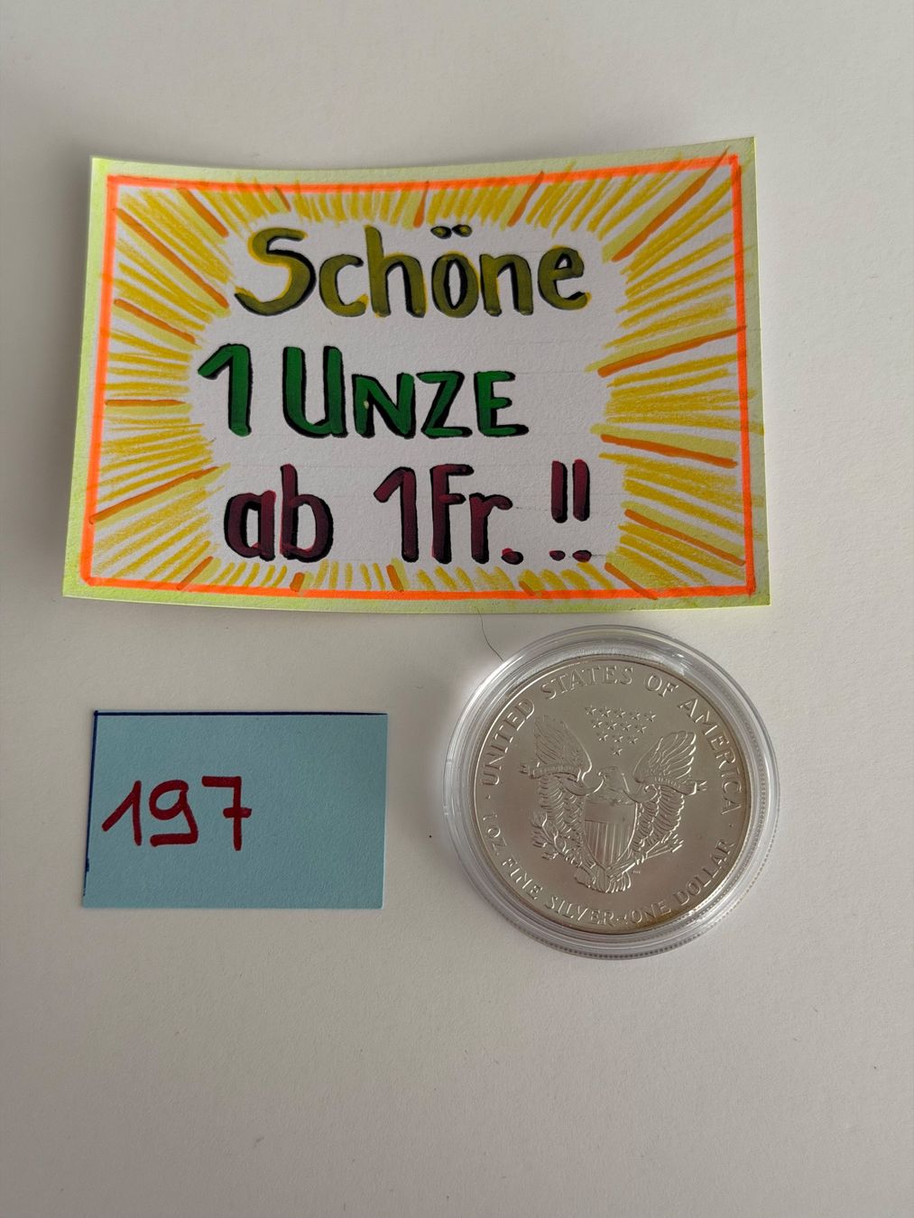 Alle Münzen: Schöne Unze 1987 – Gebraucht aus Engi von kasi09 1