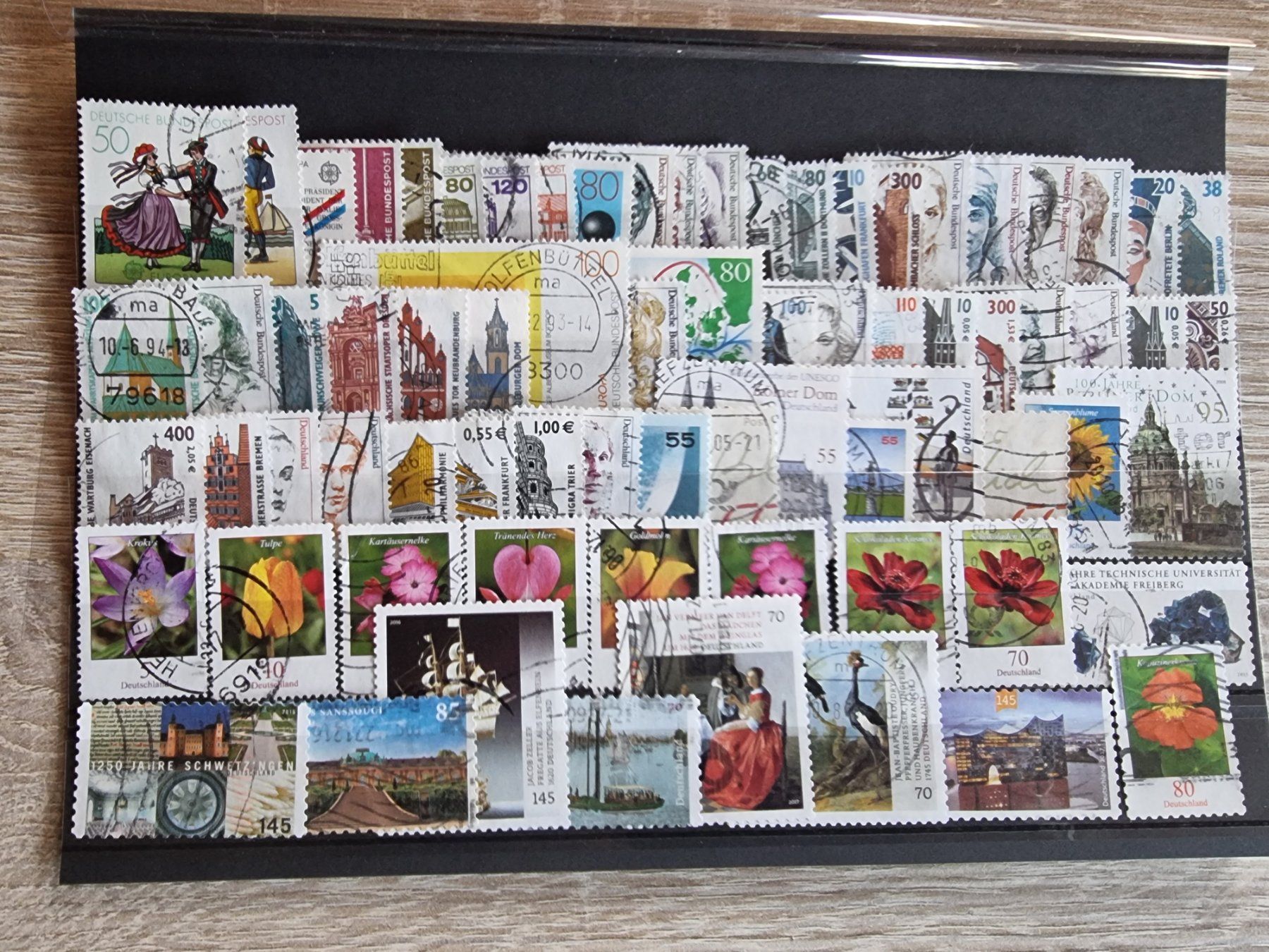 Alle Briefmarken: Kleinlot Deutschland 1981 - 2017 - 73 Stk. – Gebraucht aus Buchen von Jonny58