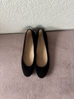 TODS Ballerinas Gr. 39.5 schwarz Wildleder