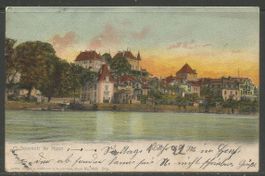 Carte P de 1903 ( Souvenir de Nyon )