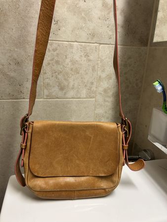Sac bandoulière Fossil en cuir vintage