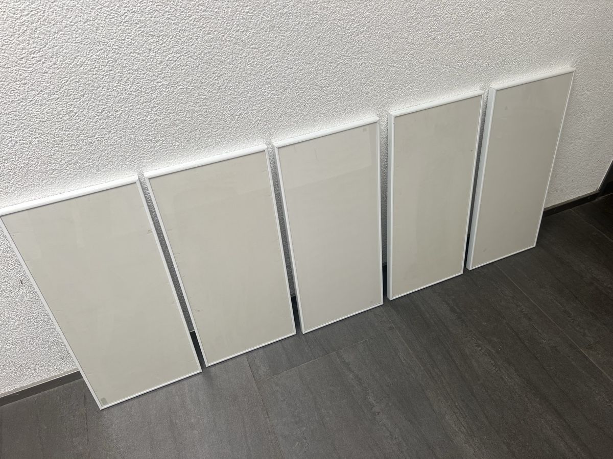 Bilderrahmen: 5 identische Alu-Bilderrahmen – Gebraucht aus Rain von Pic-Ass 5
