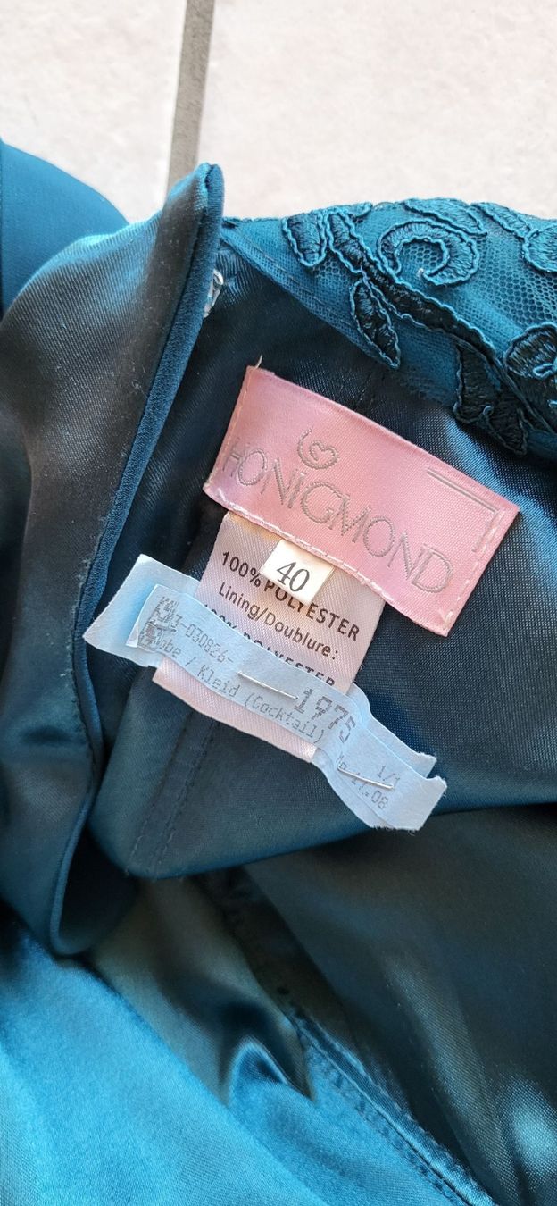 Vestiti: Abendkleid Honigmond mit Spitze Grösse 40 – Usato da Studen BE venduto da mar_6qqp 3