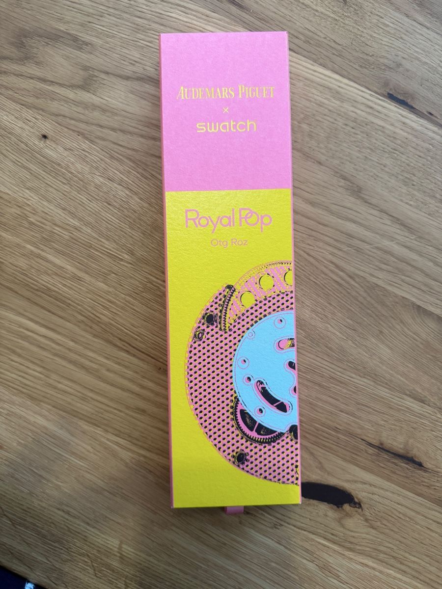 Swatch Orologi: AP x Swatch Royal Pop Otg Roz – Nuovo e nell'imballaggio originale da Neuenhof venduto da miravesna 2