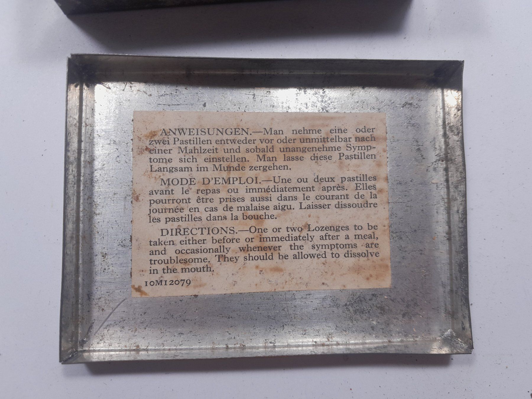 Barattoli: Vintage Blechdose Savory & Moore Ltd. – Usato da Männedorf venduto da Bel-view 3