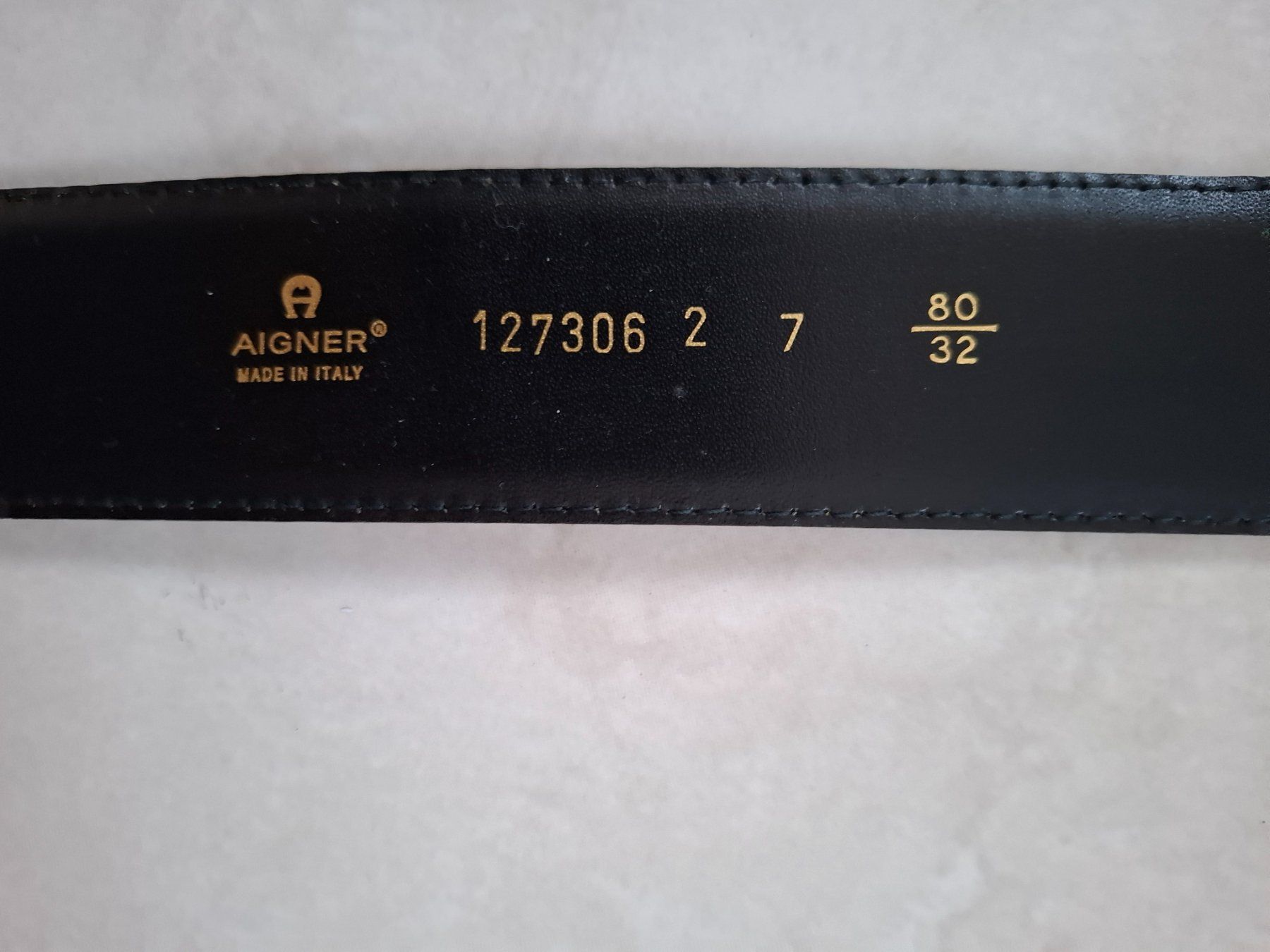 Aigner Cinture: Aigner Ledergürtel – Nuovo (secondo la descrizione) da Weggis venduto da Jhmathis 5