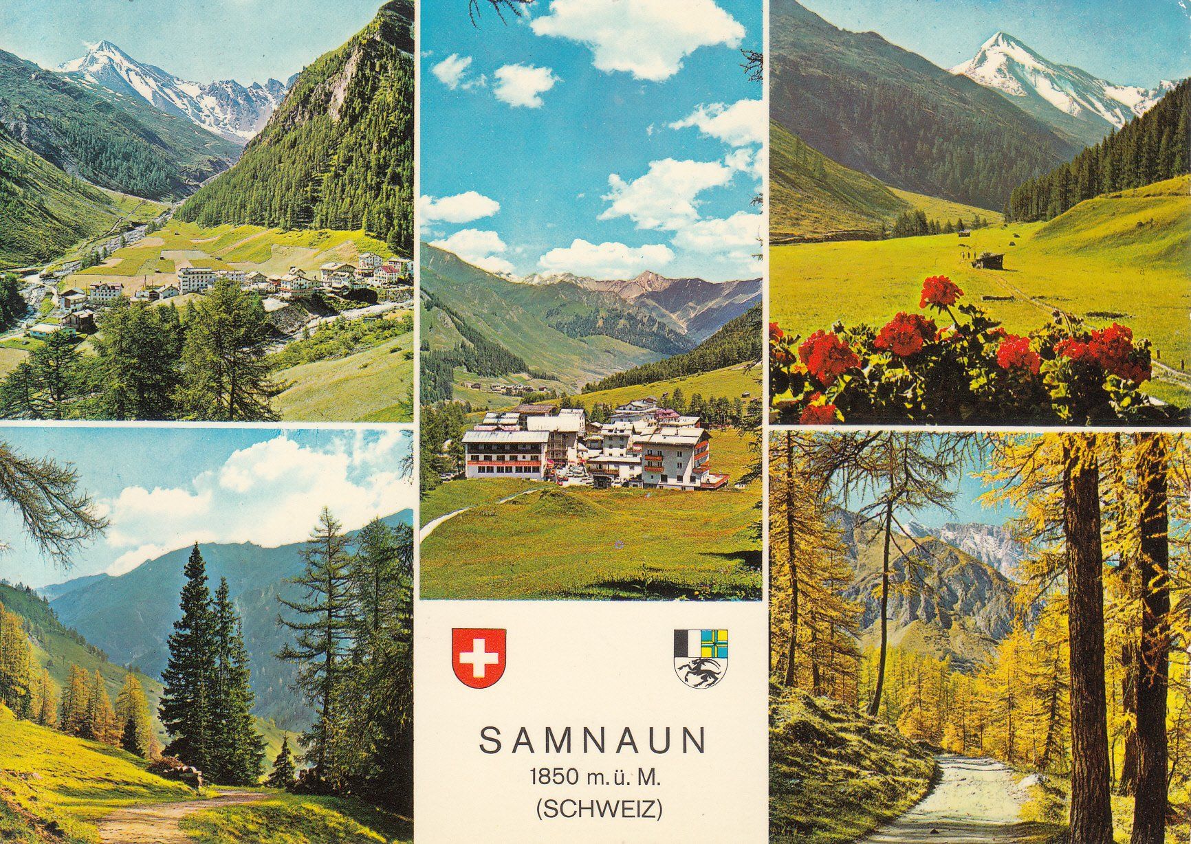 Ansichtskarten: Samnaun 1972 – Gebraucht aus Bürglen TG von StampGraf