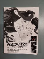 Leatt Fusion 3.0 Weste schwarz S/M 160-172cm neuwertig