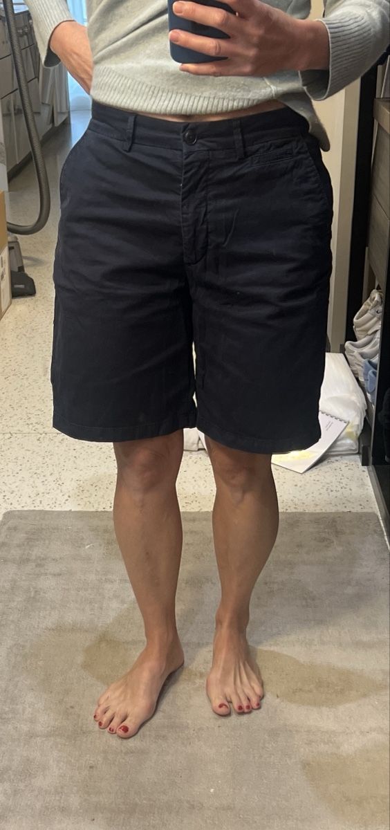 Tommy Hilfiger Pantaloni: Tommy Hilifer Shorts Gr. 38 dunkelblau – Usato da Tagelswangen venduto da Bomu