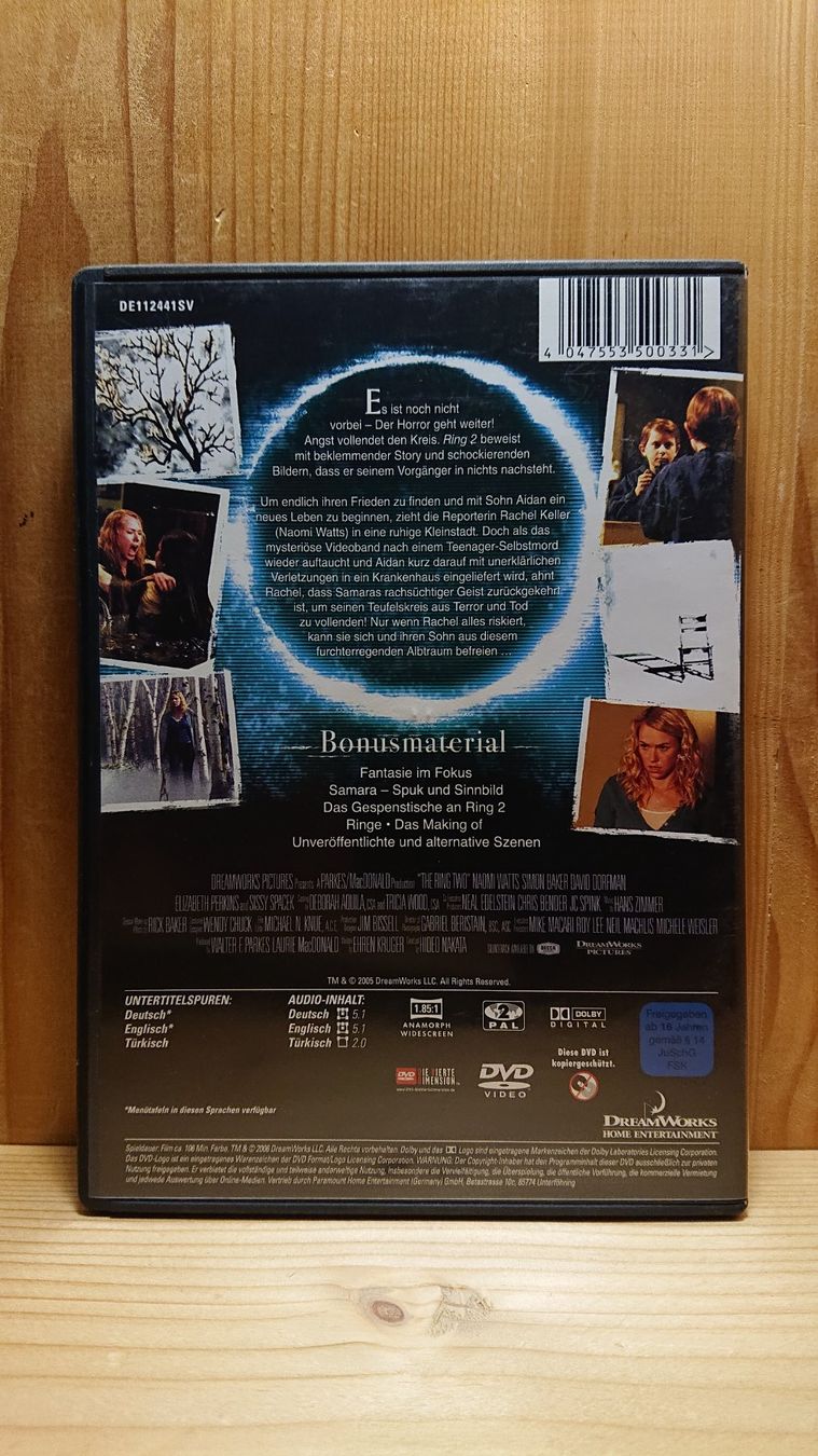 Tutti i DVDs: RING 1 und 2 auf DVD – Usato da Wilderswil venduto da Exebub 4