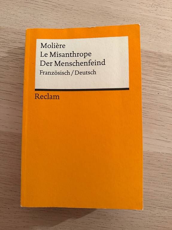 Livres: Le Misanthrope - Der Menschenfeind - Molière – D'occasion à Birsfelden par jes_5r8c