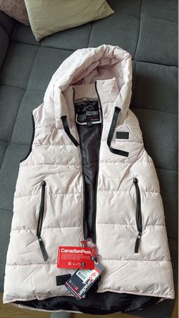 Canadian Peak Weste rosa Grösse M neu mit Etiketten
