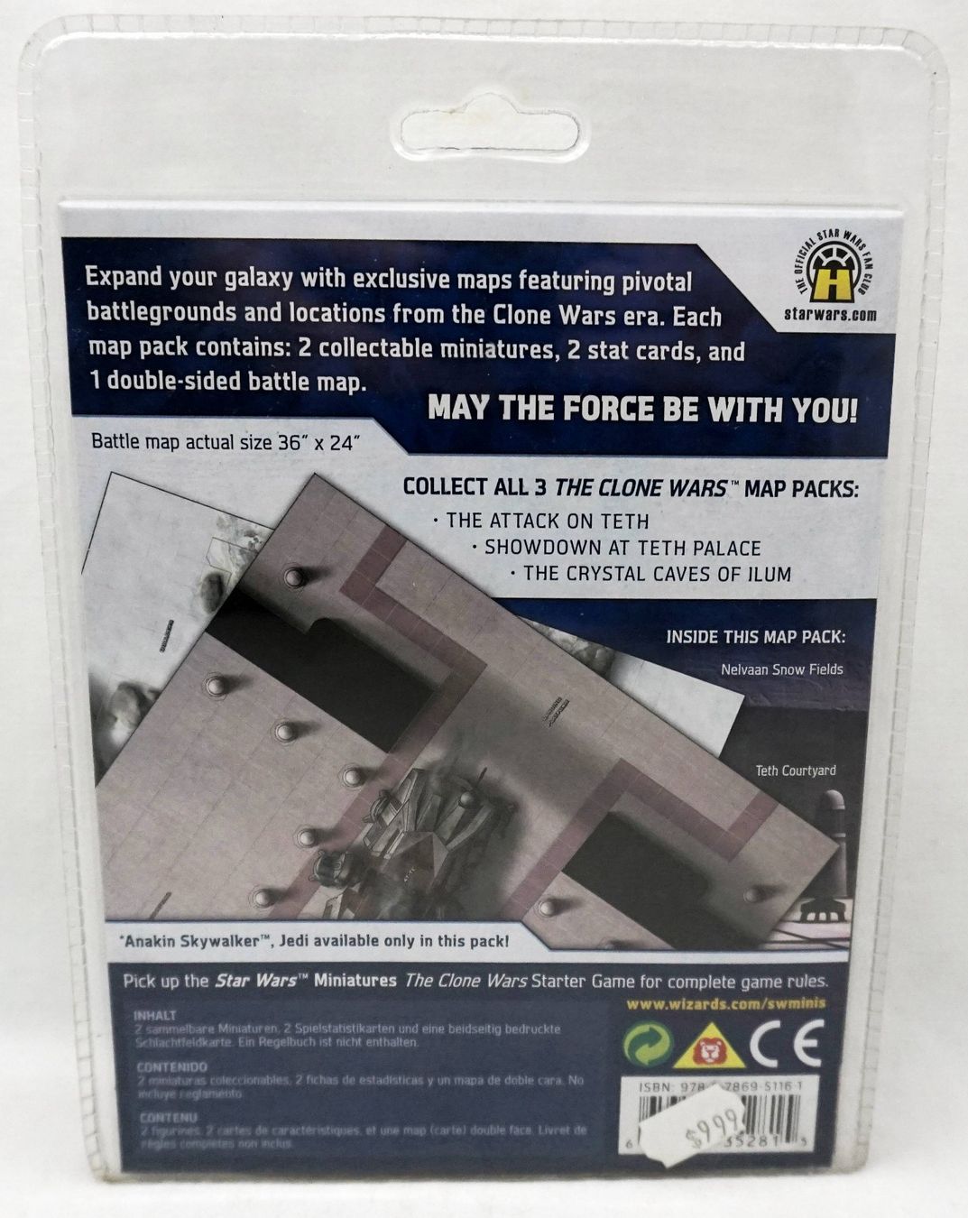 Star Wars Statuette: STAR WARS MINIATURES CLONE WARS THE ATTACK ON TETH MAP PACK – Nuovo e nell'imballaggio originale da Lugano venduto da YouWantUS 1