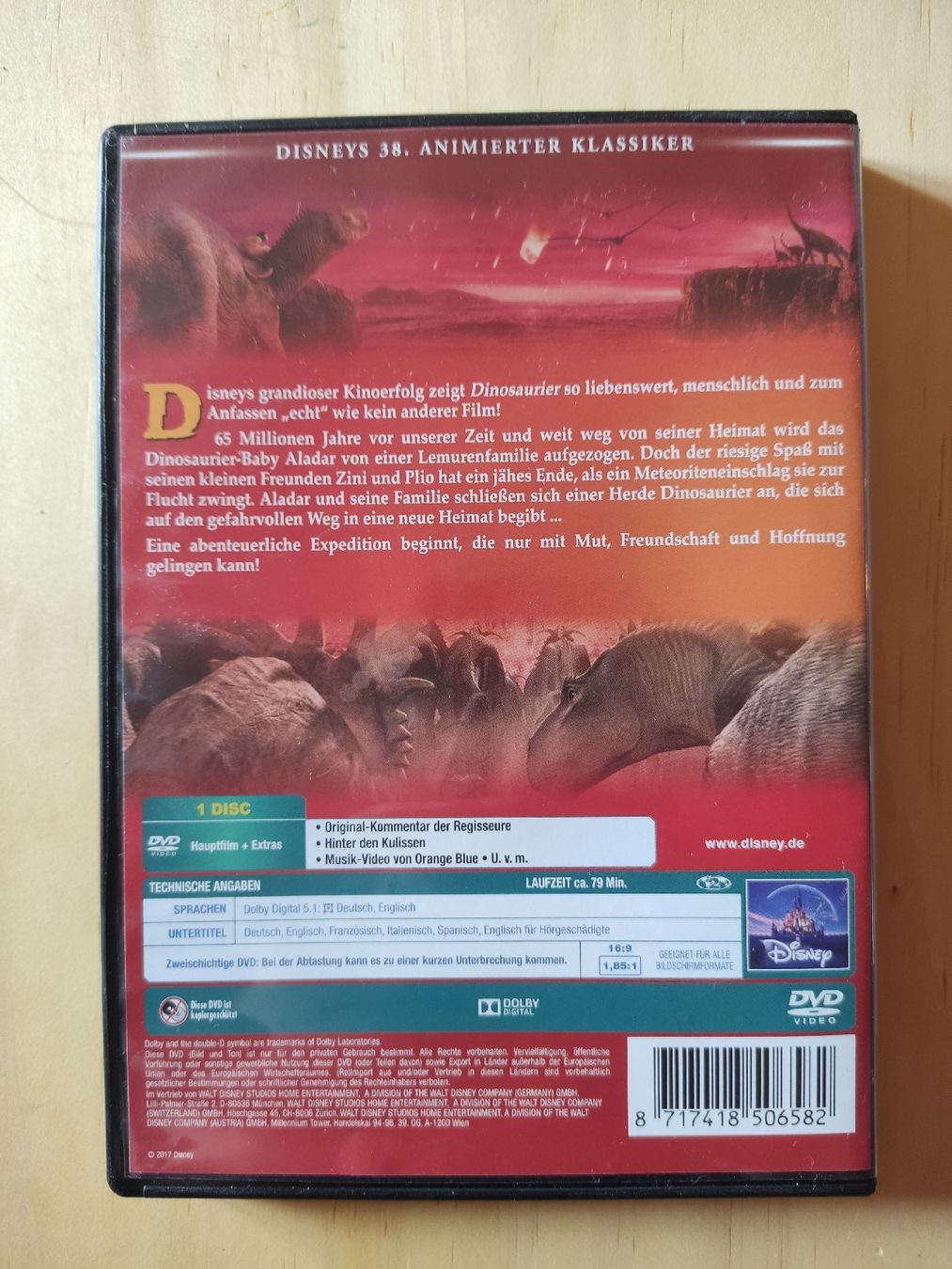 Alle DVDs: DVD Disney Dinosaurier – Gebraucht aus Sarnen von twen_sternensee 1