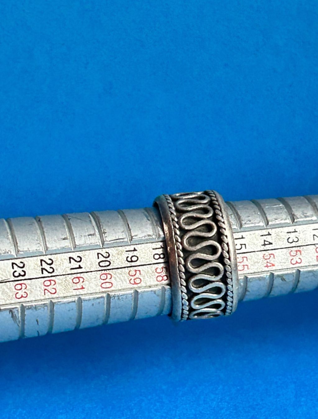 Anelli: Silberring Schlangenmuster (57.5) – Usato da Dittingen venduto da Bijoubelle 6