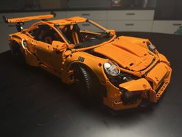 Lego Technic 42056 Porsche 911 GT3 RS orange 42056 gut