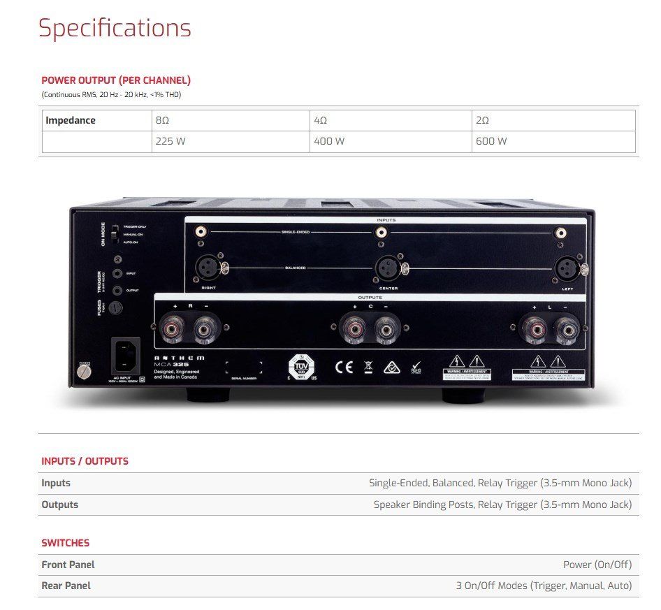 Verstärker: Amplificateur de puissance High End AV 3 canaux – Gebraucht aus Satigny von carbone888 2