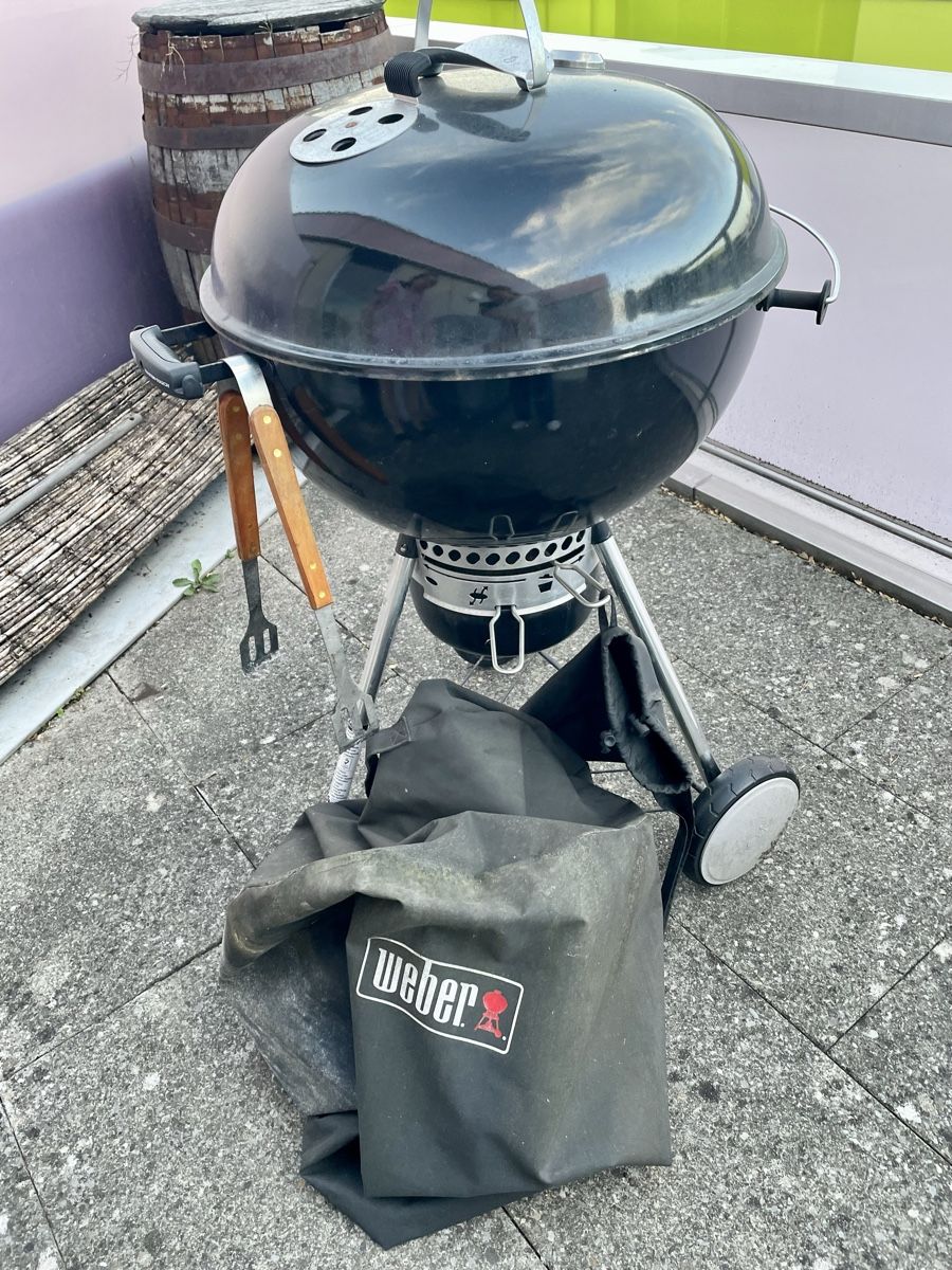 Weber Griglie: Weber Holzkohlegrill Master Touch Premium  – Usato da Zürich venduto da marieglaser 5