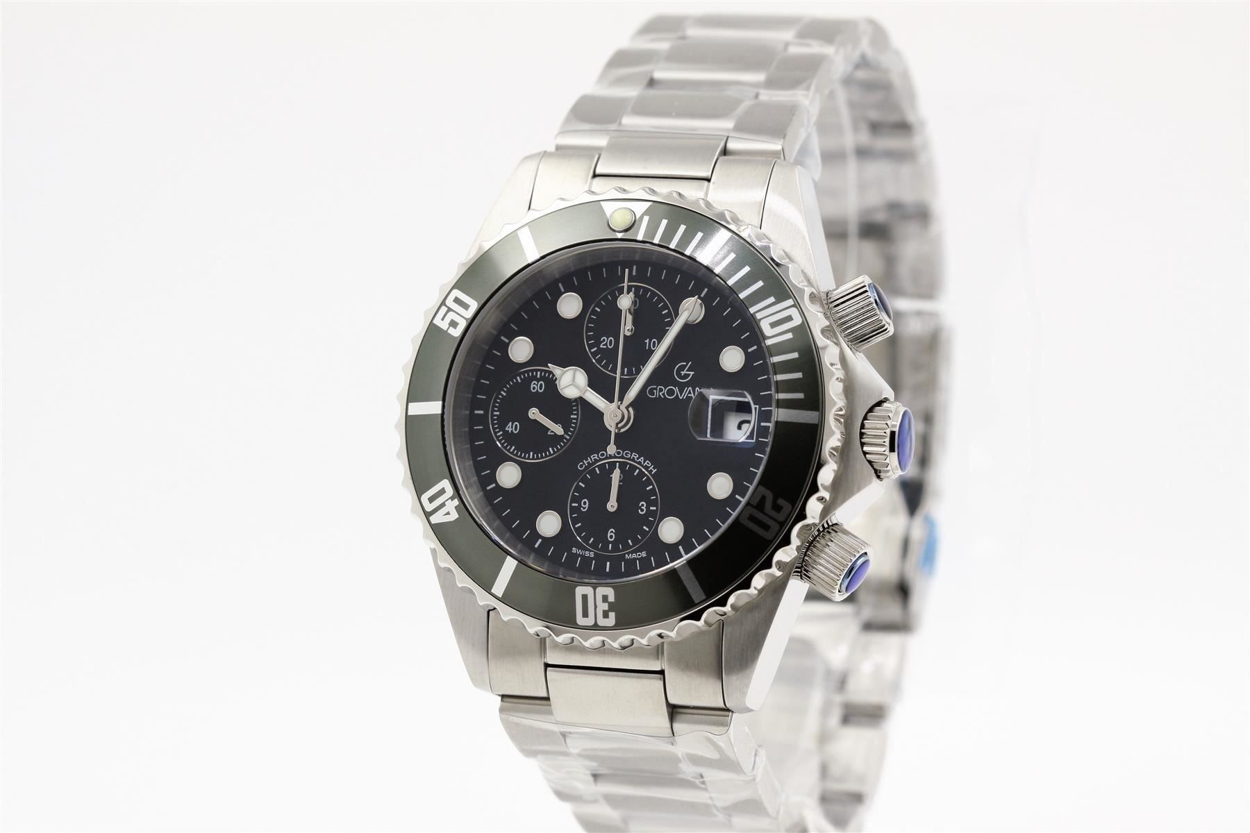 Orologi: GROVANA Automatik Chronograph SWISS MADE – Nuovo e nell'imballaggio originale da Zürich venduto da luxtrade 1