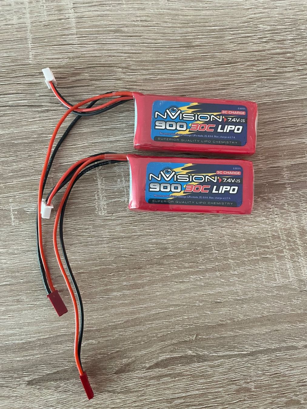 Batterie, Caricabatterie & Alimentatori: Nvision Lipo Akku 2 Stück – Usato da Brunegg venduto da dav_vhz9