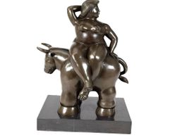 BOTERO Bronzefigur Rapto d'Europe