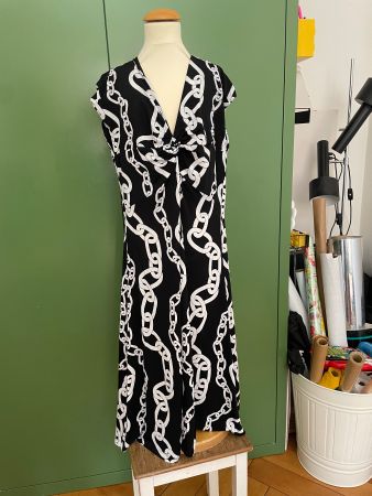 Kleid CH Grösse 42, Sommer, maritimer Look, ungetragen