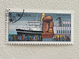 Polen Briefmarke