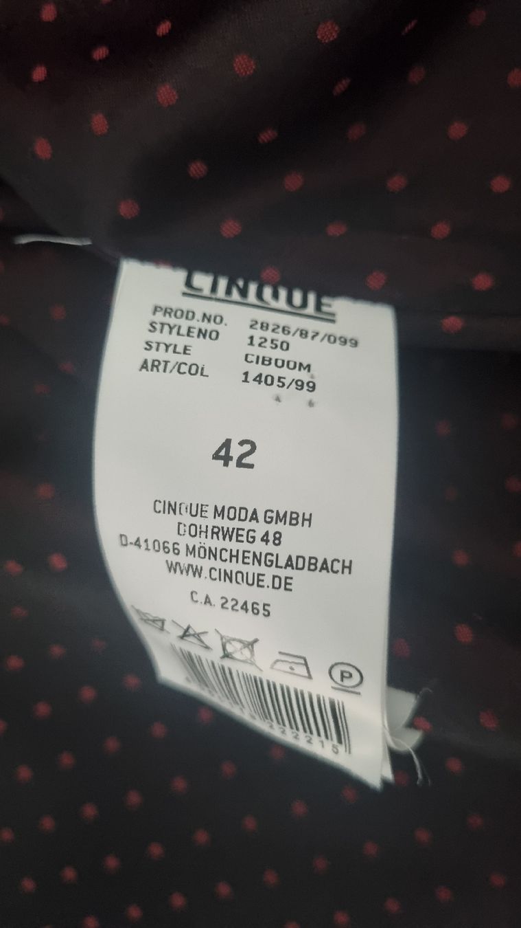 Cinque Jacken: Zeitloser Blazer von der Marke CINQUE Gr. 42 – Neu (gemäss Beschreibung) aus Schneisingen von backstore24 8