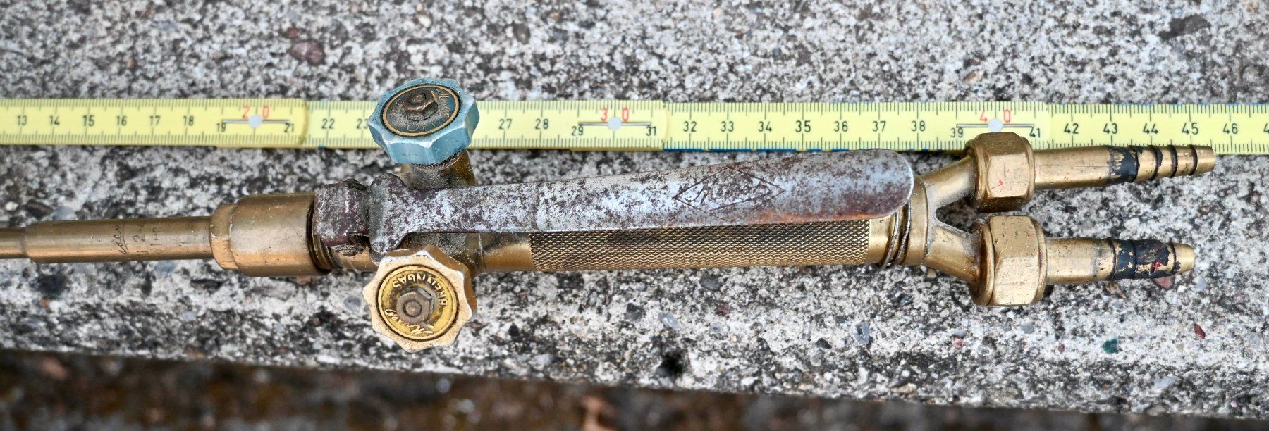 Löten & Schweissen: alter Autogen Schweissbrenner Messer Griesheim 2 - 4mm – Gebraucht aus Pfaffhausen von mono_rec 8