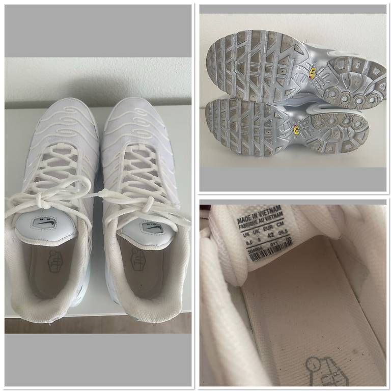 Scarpe da uomo: Sneaker Turnschuh weiss ca. Gr. 41 – Usato da Reinach BL venduto da present4you 3