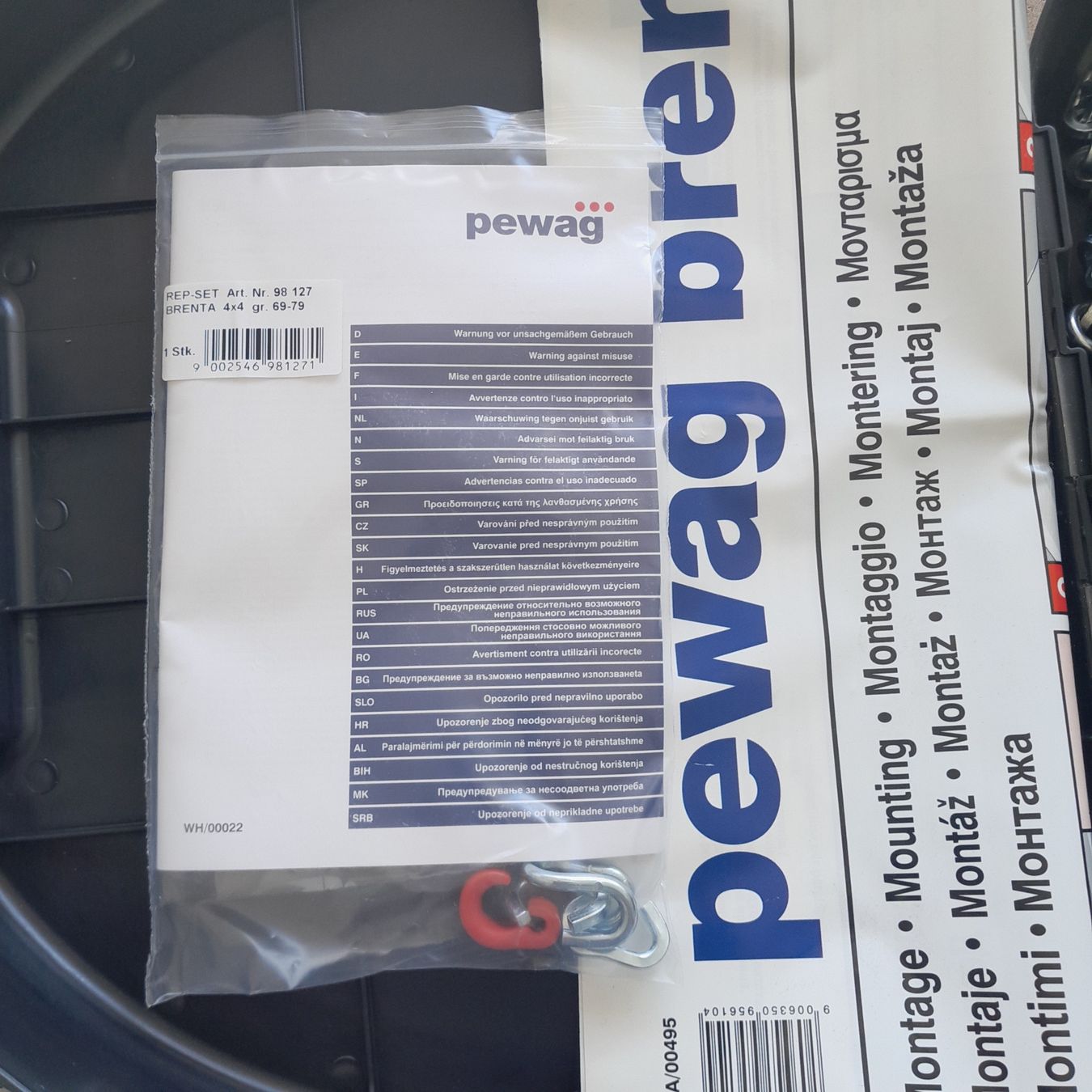 Catene da neve: Schneeketten pewag BRENTA-C 4x4 – Nuovo (secondo la descrizione) da Lommiswil venduto da Marianne9 3