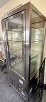 Kühlvitrine Edelstahl Glas PVH400E3 410L Kühlvitrine Gastro 