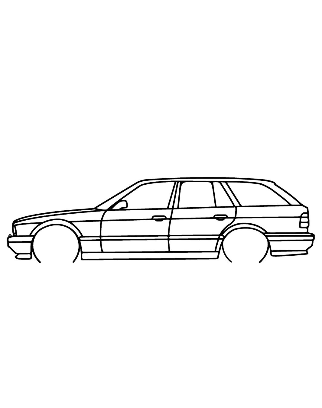 BMW Modellini d'auto: BMW - M5 E34 TOURING – Nuovo e nell'imballaggio originale da Altendorf venduto da TISPA.SHOP