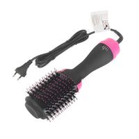 2in1 Warmluftbürste Rundbürstenföhn Haartrockner Haarglätter