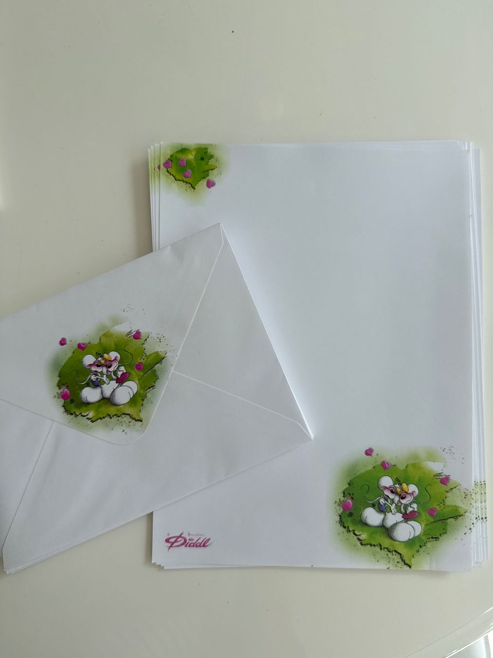 Carta: Diddl Briefpapier Set - neu / seltenes Motiv aus 90ern – Nuovo (secondo la descrizione) da Baar venduto da s-nadine 1